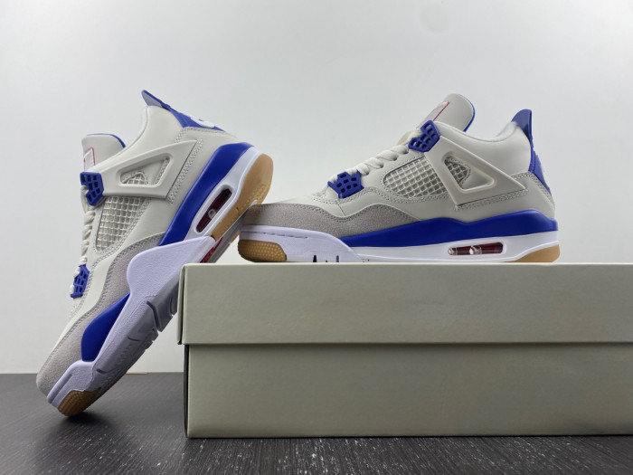 unknown air jordan 4 retro sb blue color