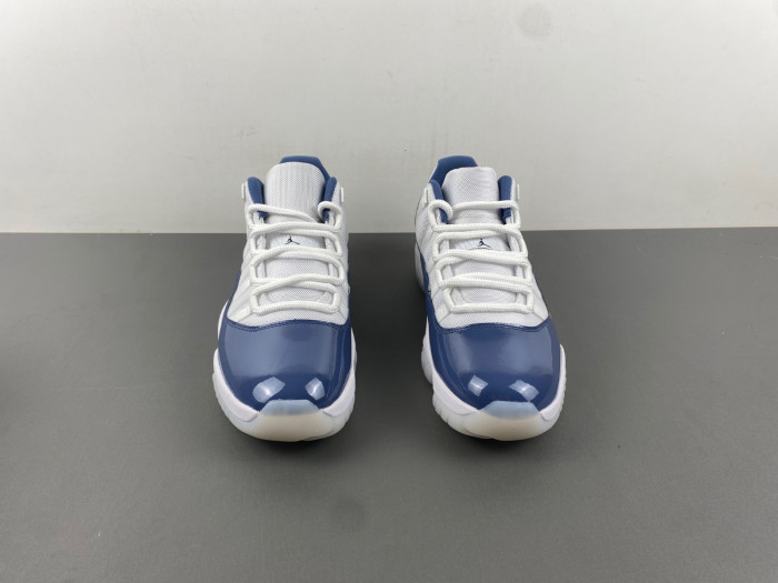 air jordan 11 low "diffused blue" fv5104-104