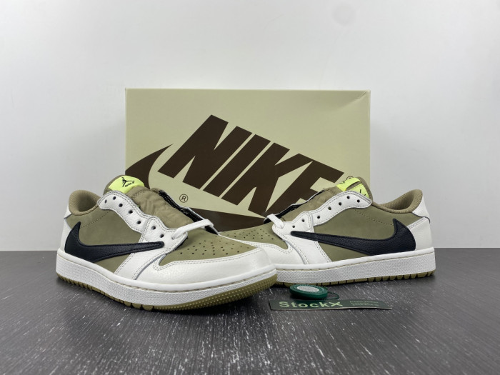 travis scott x air jordan 1 low golf fz3124-200