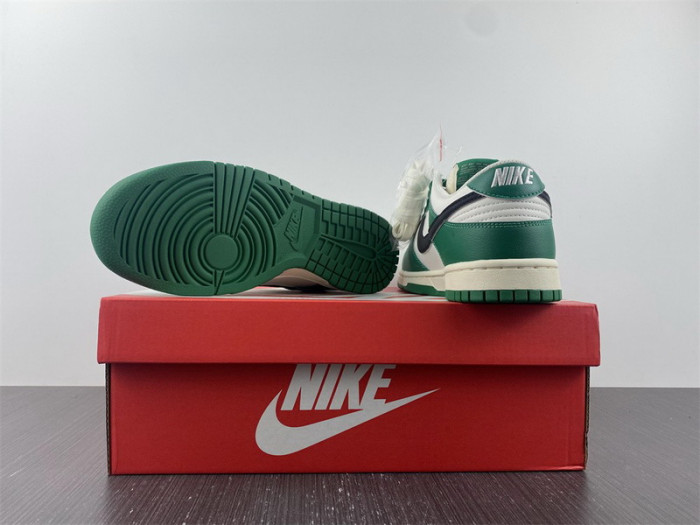 nike dunk low "lottery" green dr9654-100