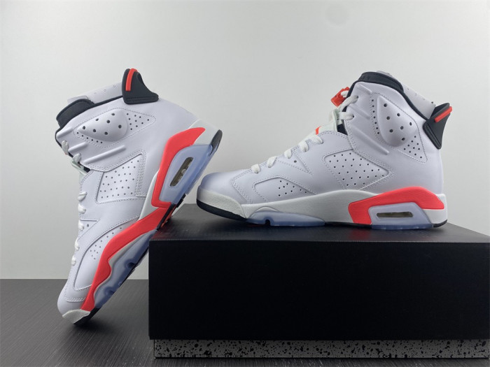 air jordan 6 retro "infrared" 384664-123