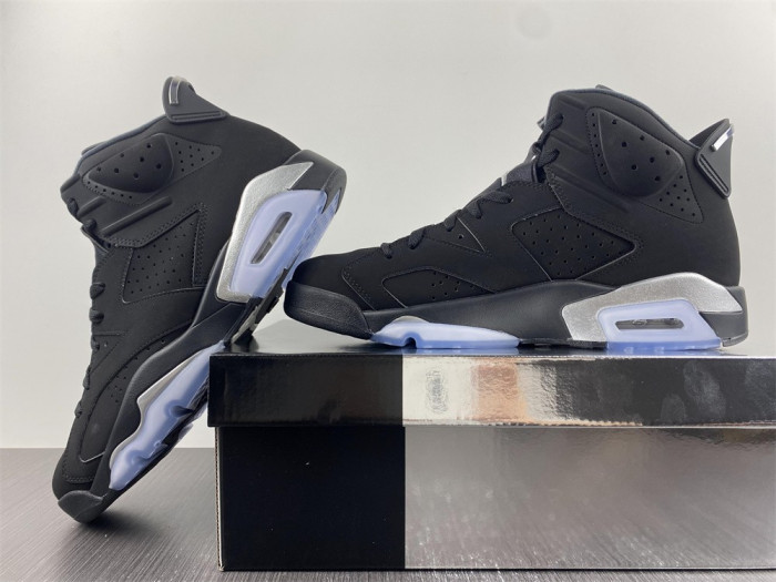 air jordan 6 metallic silver chrome dx2836-001