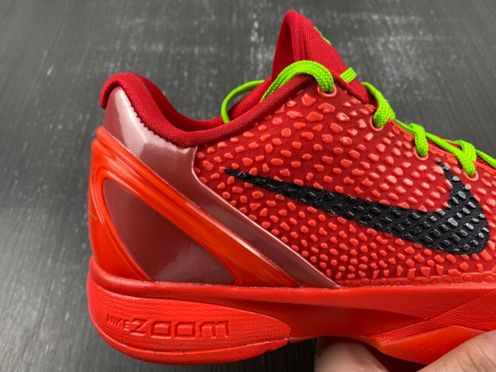 nike kobe 6 protro reverse grinch fv4921-600