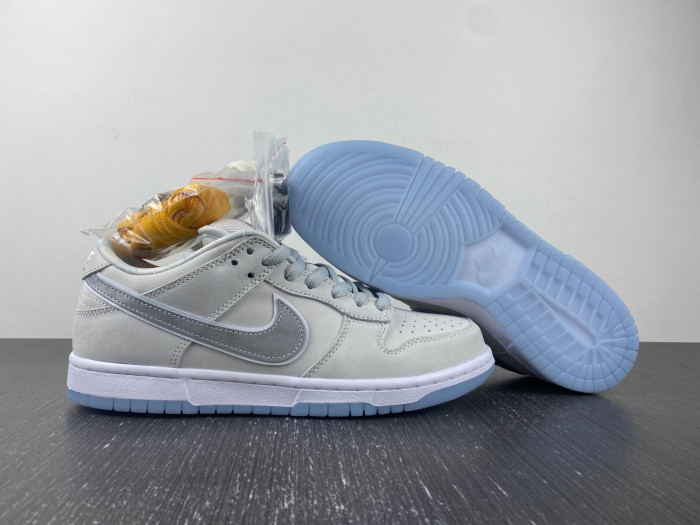 concepts x nike sb dunk low "white lobster" fd8776-100