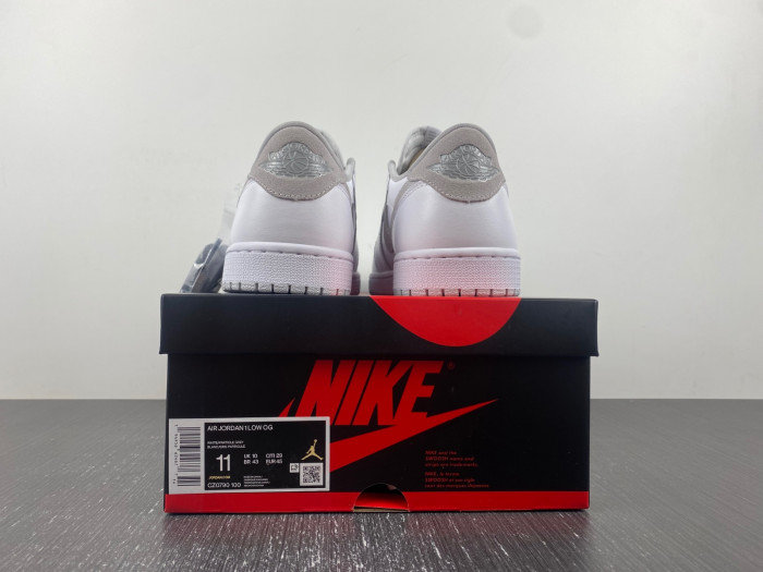 air jordan 1 low og “neutral grey” cz0790 100