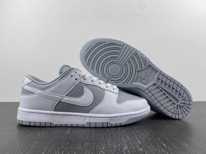 nike dunk low “grey/white” dj6188-003