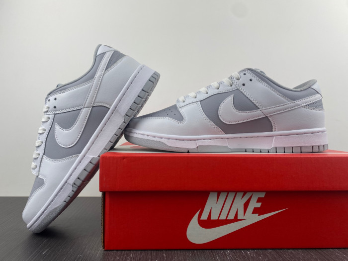 nike dunk low “grey/white” dj6188-003