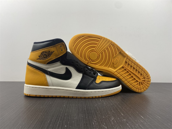 air jordan 1 high og "yellow toe" 555088