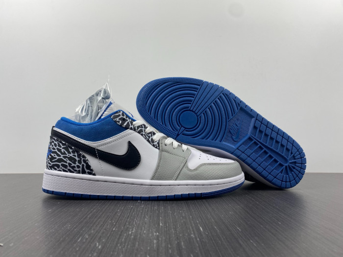 air jordan 1 low “true blue” dm1199-140