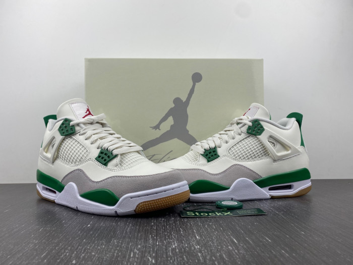 air jordan 4 retro sb pine green dr5415-103