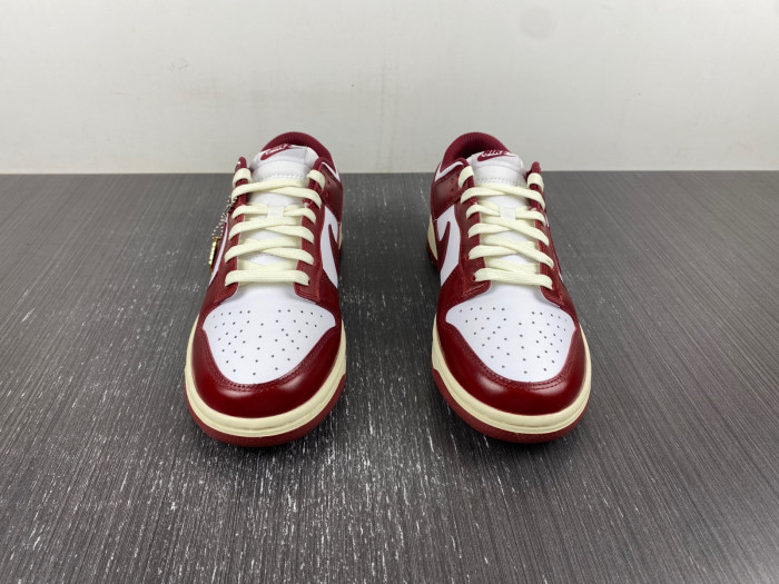 nike dunk low vintage "team red" fj4555-100