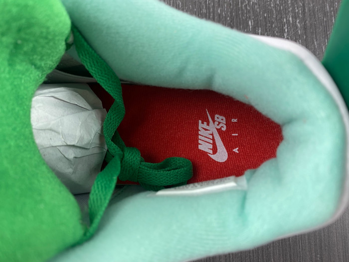 nike sb x air jordan 4 "bulbasaur" custom