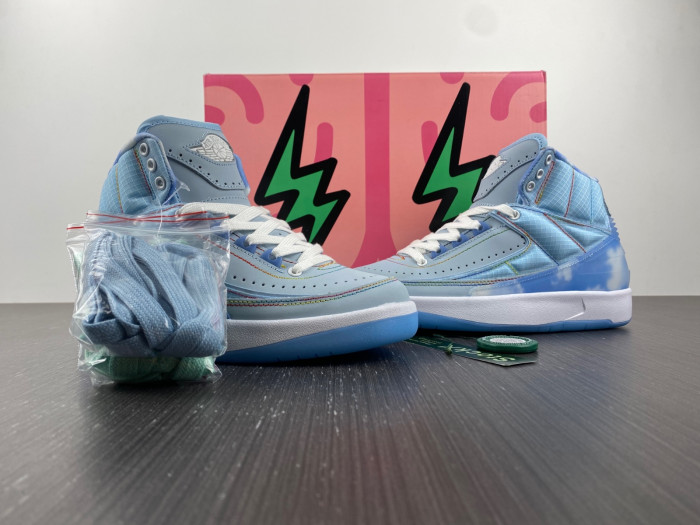j balvin x air jordan 2 dq7691-419