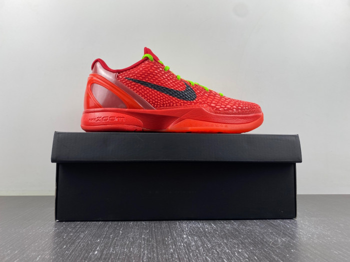 nike kobe 6 protro reverse grinch fv4921-600