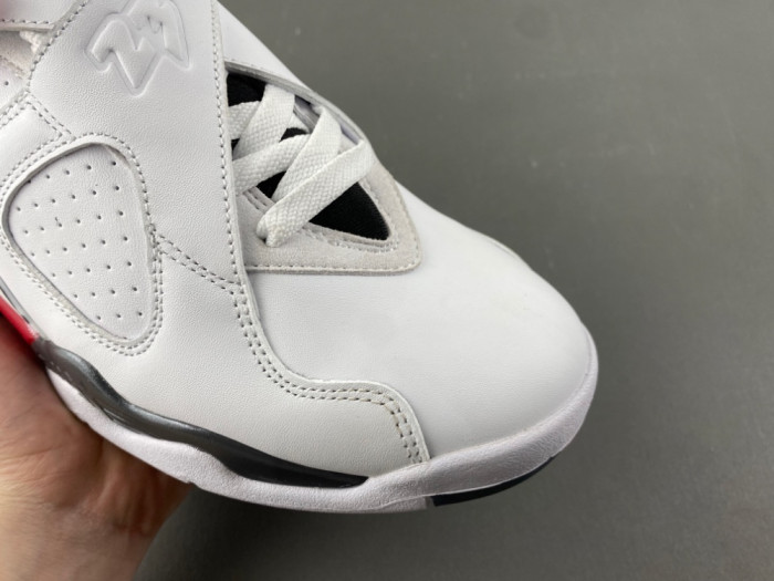 Jordan 8 Retro White True Red (2025)