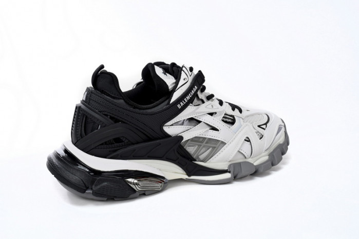 Ba*len*cia*ga track 2 sneaker black and white 568614 w2gn3 1090