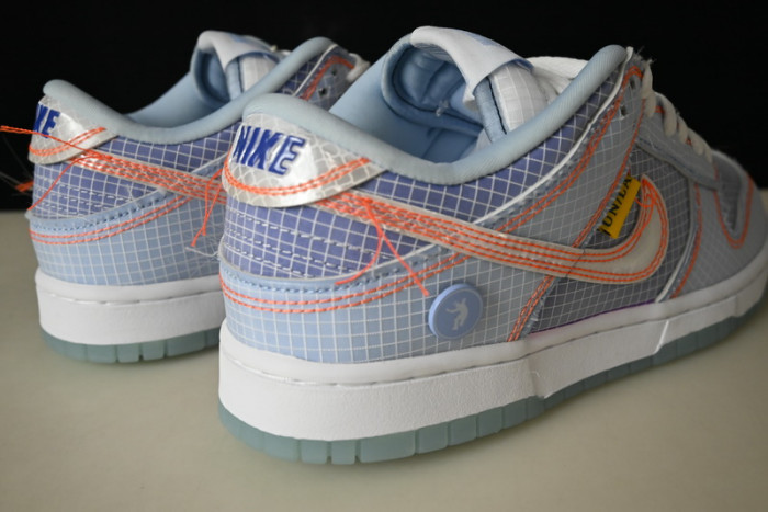 union x nike dunk low “passport pack argon” dj9649-400