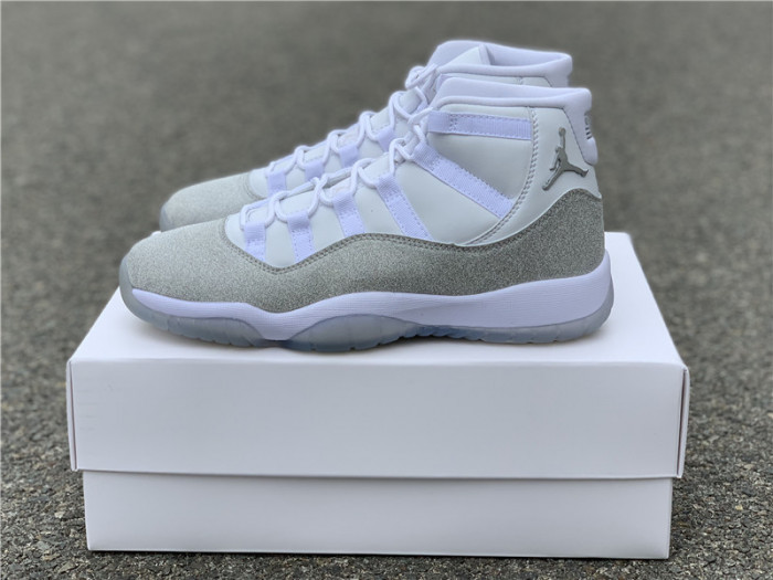 air jordan 11 retro "metallic silver" ar0715 100