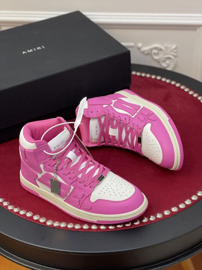 amiri* skel leather sneakers