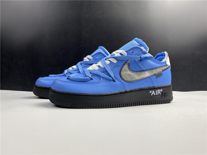 off-white x nike air force 1’07"mca blue" ck0866-401