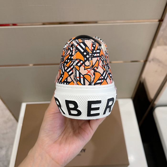 Bur*berry Vintage Check Cotton Sneakers