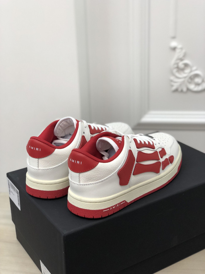 amiri* skel leather sneakers