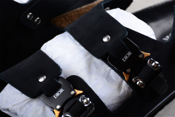 D*or by birkenstock milano sandal black (eu36-eu45)