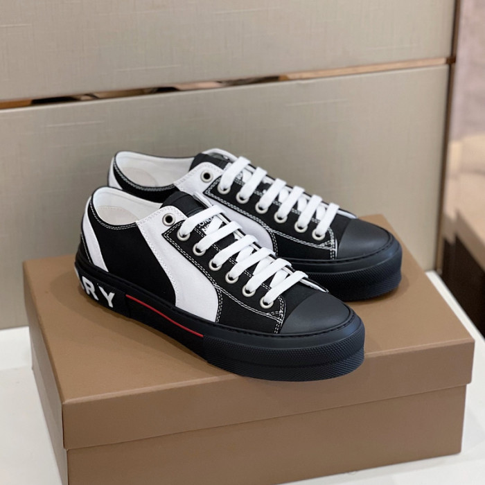 B**rry vintage check cotton sneakers