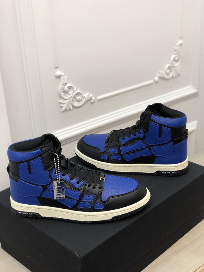 amiri* skel leather sneakers