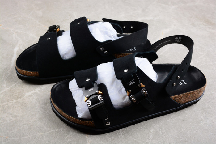 D*or by birkenstock milano sandal black (eu36-eu45)