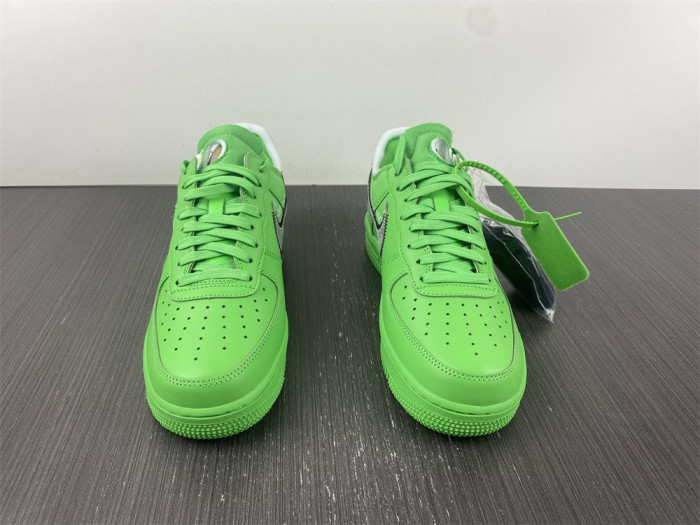 off-white x nike air force 1 low green dx1419-300