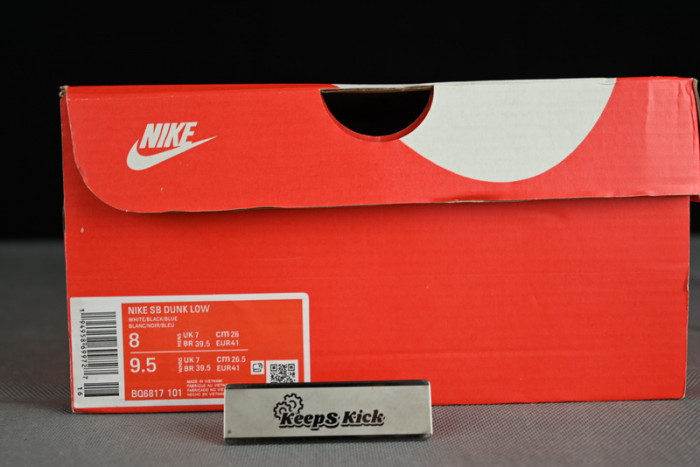 nike sb dunk low "laser blue" bq6817-101