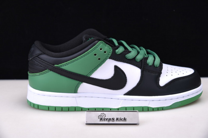 nike sb dunk low classic green bq6817-302