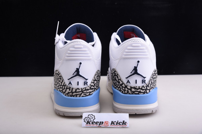air jordan 3 retro "unc" ct8532-104