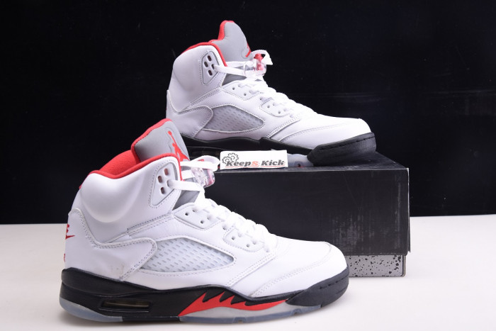 air jordan 5 fire red 3m silver tongue 2020 da1911-102