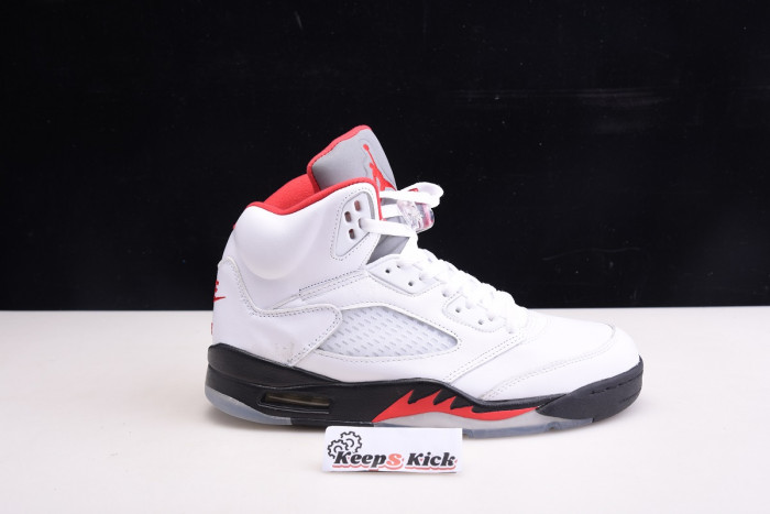 air jordan 5 fire red 3m silver tongue 2020 da1911-102