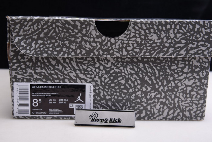 air jordan 3 retro cool grey (2021) - ct8532 012