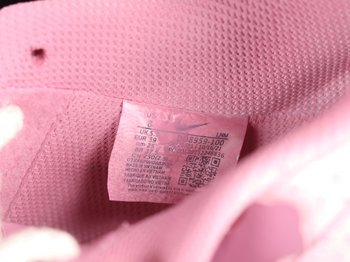 chrome hearts x nike air force 1 low 07 pink/pink/white dd8959-100