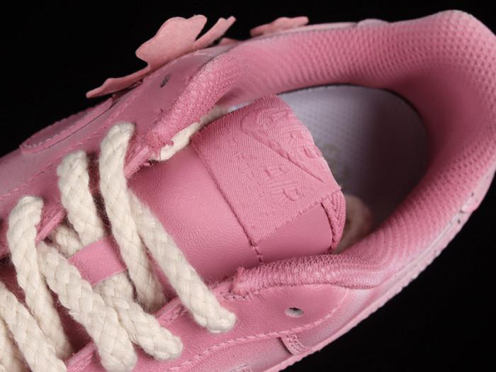 chrome hearts x nike air force 1 low 07 pink/pink/white dd8959-100