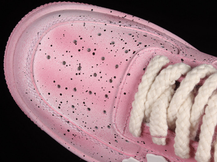 chrome hearts x nike air force 1 low 07 pink/pink/white dd8959-100